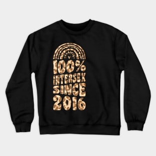 100 Percent Since 2016 Rainbow Birthday Crewneck Sweatshirt